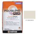 25-Pound Snow White Polyblend Plus Sanded Grout, For Grout Joints From 1/8 To 1/2-Inch